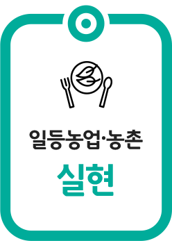 일등농업·농촌 실현