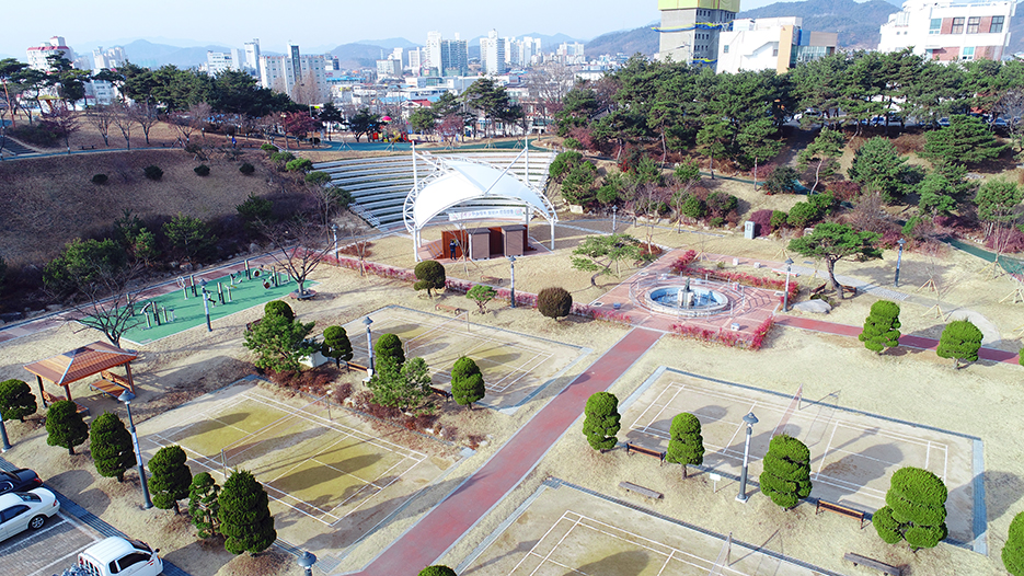 중앙공원 전경